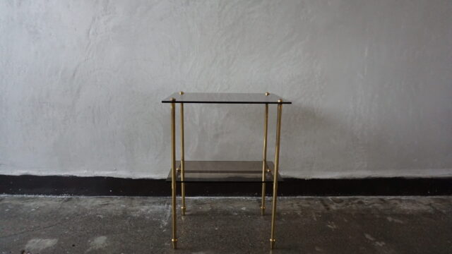 GlassTop Side Table