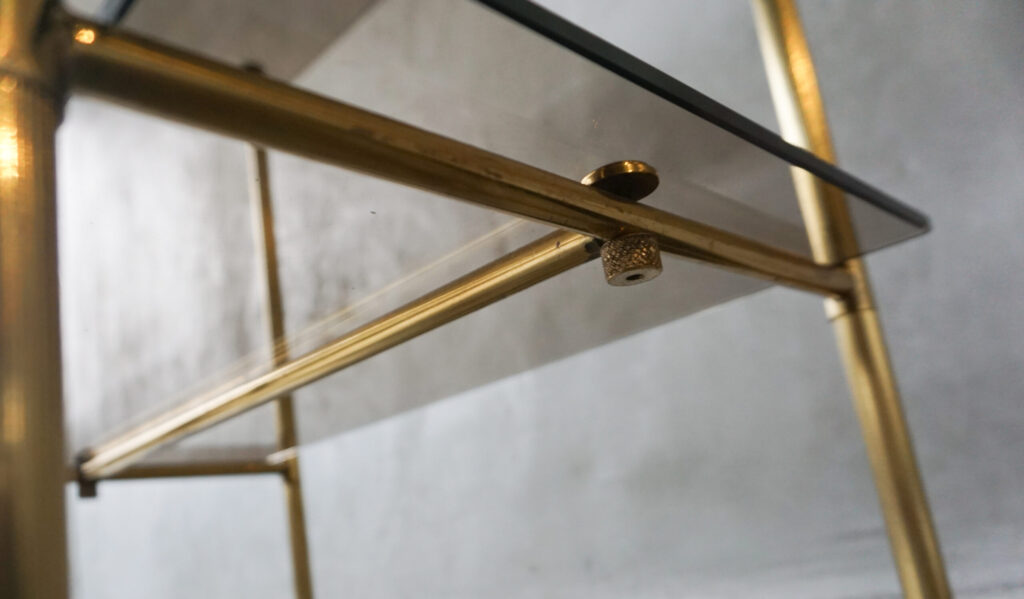 GlassTop Side Table