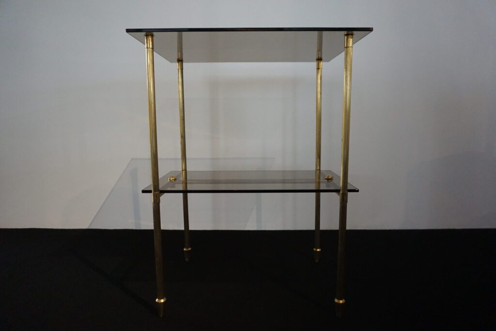 GlassTop Side Table