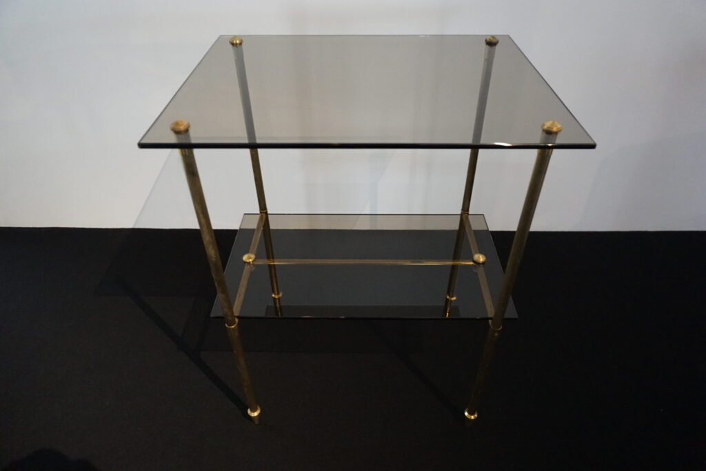 GlassTop Side Table