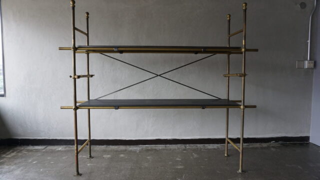Brass Frame Shelf