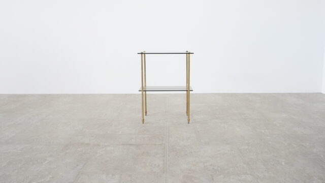 Glass Top Side Table